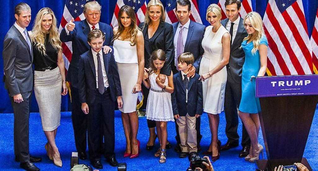 Korkunç iyi bir Aile - Trump Ailesi!