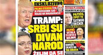 'Trump Sırpları Övüyor, Vuçiç İle Görüşmek İstiyor'