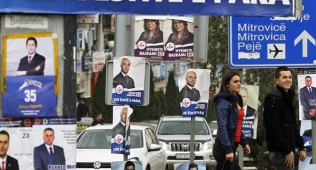 Kosovada seçim kampanyası bugün sona eriyor
