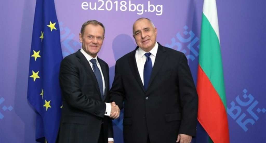 Bulgaristan Başbakanı Borisov, AB Konseyi Başkanı Donal Tusk ile görüştü