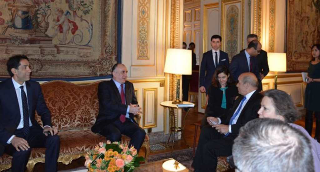 Elmar Memmedyarovun Fransaya resmi ziyareti