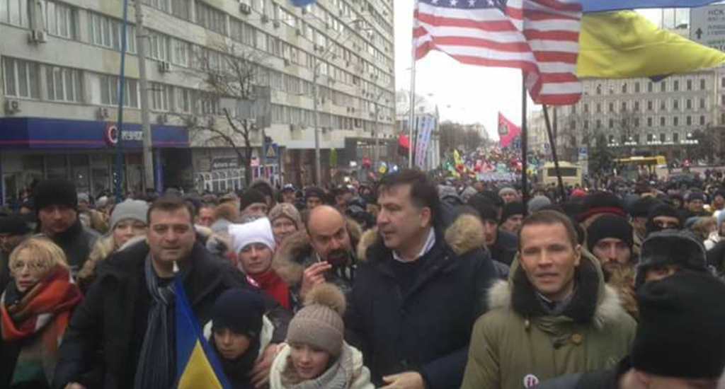 Saakaşvili, Gürcistandan sonra Ukraynayı da Yönetmek İstiyor