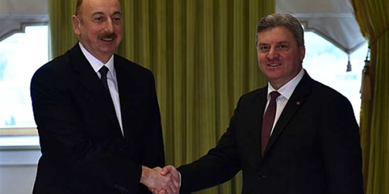 İvanov ile Aliyev bir araya geldi