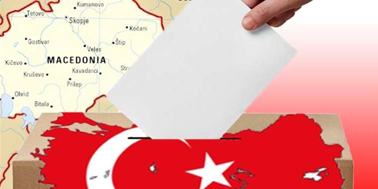 Türkiye’deki seçimlerin Makedonya oylaması bayramda yapılacak