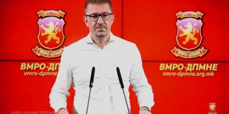 VMRO-DPMNE: “Müzakere Tarihi Almadık”