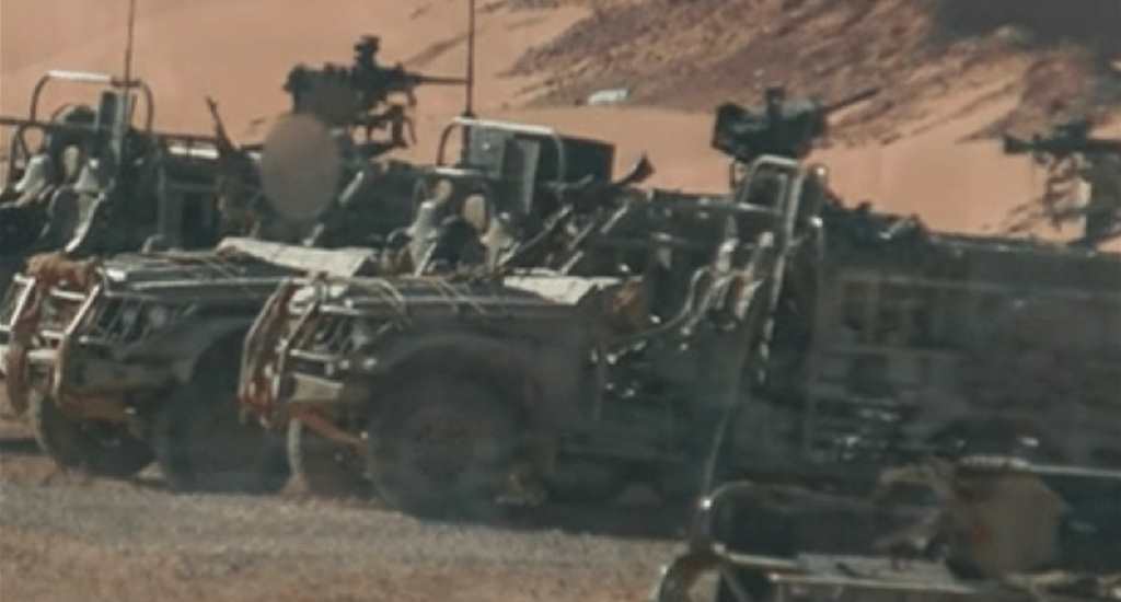 İngiliz Özet Kuvvetleri IŞİDe Destek Verirken Görüntülendi