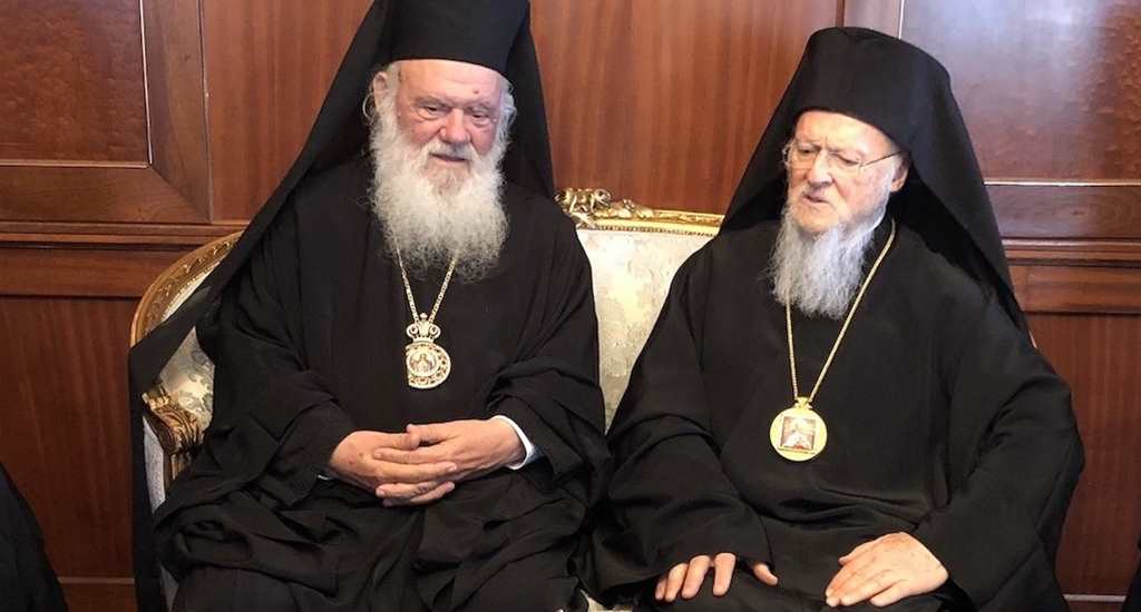 Yunanistan Başpiskoposu İeronimostan Hakaret Rum Patriği Bartholomeostan Sükût 