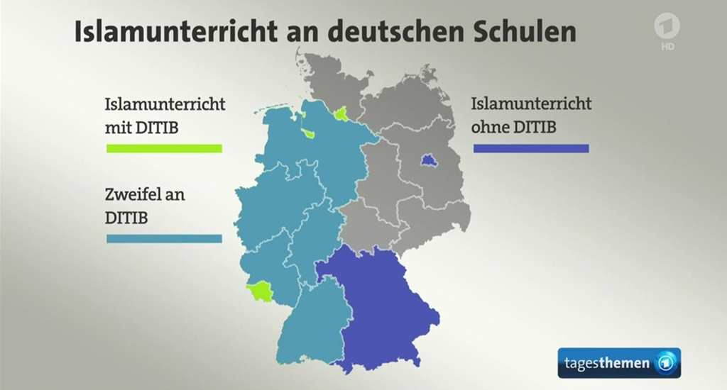 Almanyada DITIB siz İslam dersi 