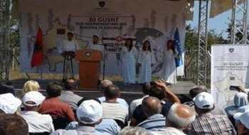 Merdare’de Kayıp Kişiler Anıtı Dikildi