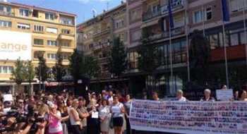 Priştine’de Vuk Jeremiç'in Adaylığı Protesto Edildi