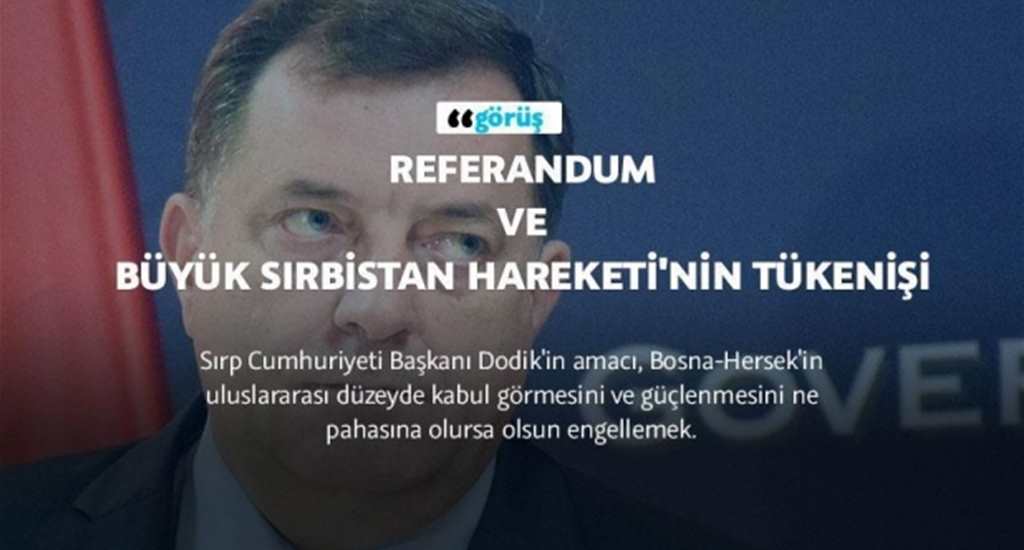 Referandum ve Büyük Sırbistan Hareketinin tükenişi