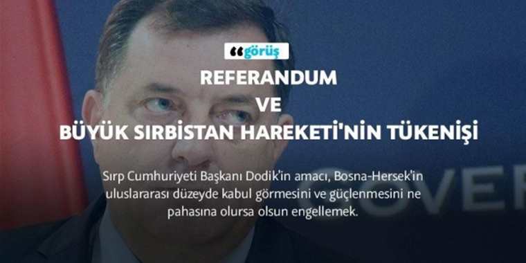 Referandum ve Büyük Sırbistan Hareketi’nin tükenişi