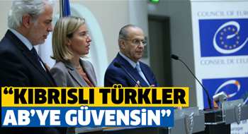 Mogherini: “Kıbrıs için en iyi garanti AB
