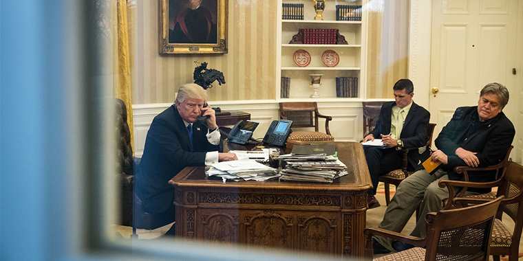 Trump Washington’unda işte öyle bir gün daha - 9 Haber, 7 Not