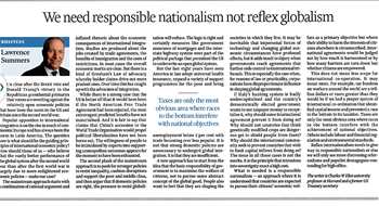 “Popülizme Karşı Sorumlu Milliyetçiliğe İhtiyacımız Var”