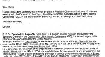  Hillary Clinton'ın yardımcısının e-postalarında Fethullah Gülen 