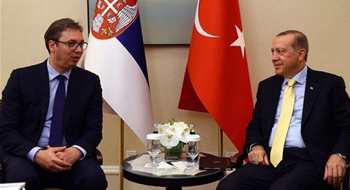 Erdoğan, Sırbistan Cumhurbaşkanı Vuçiç ile görüştü