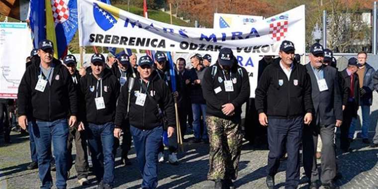 Srebrenitsa’dan Vukovar’a ‘Barış Yürüyüşü’