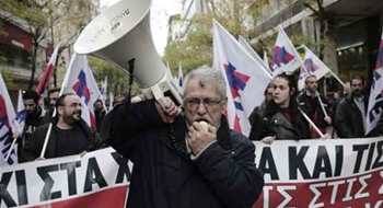 Yunanistan’da büyük grev