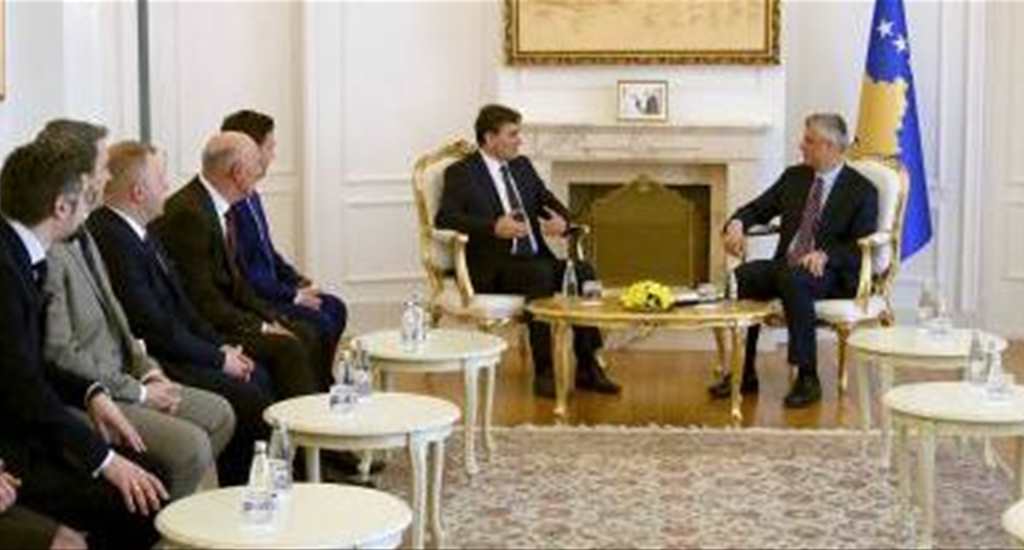 Cumhurbaşkanı Thaçi Kosova Türkleri Heyetini Kabul Etti