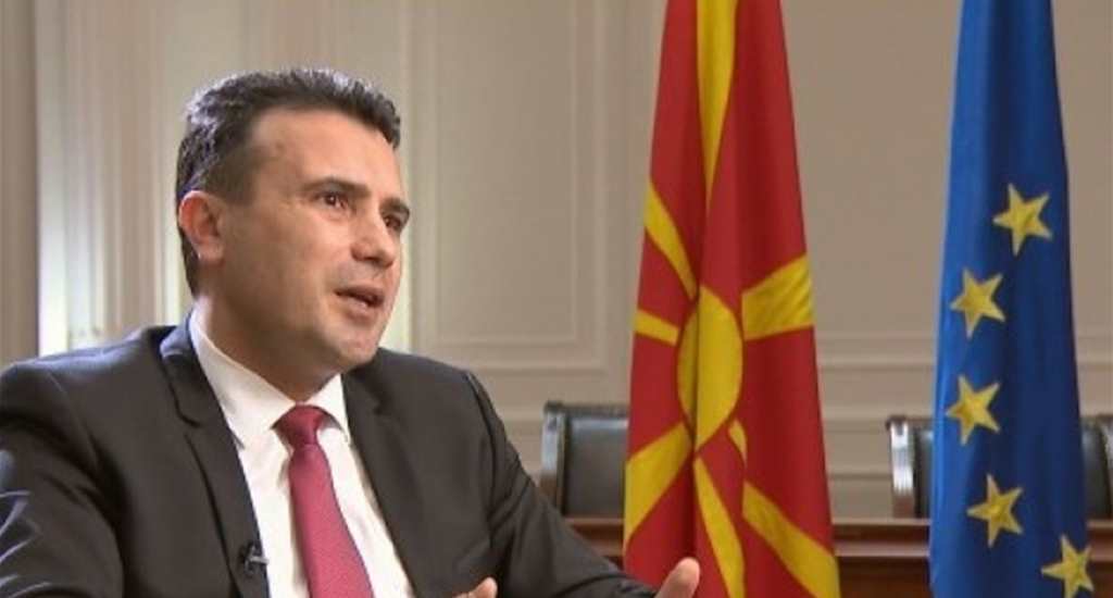 Makedonya Başbakanı Zaev Bulgar Televizyonuna konuştu
