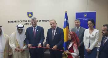 KOSOVA’NIN ABU DABİ BÜYÜKLEÇLİĞİ’NİN AÇILIŞI GERÇEKLEŞTİRİLDİ