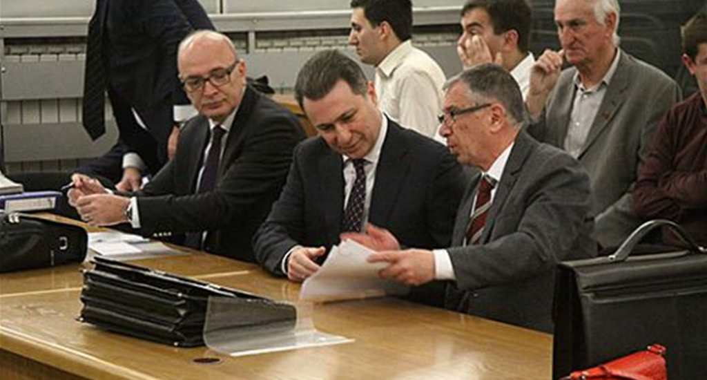 Gruevski ve Latas Hakim Karşısında