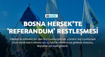  Bosna Hersek’te 'referandum' restleşmesi